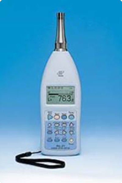 騒音の測定機器